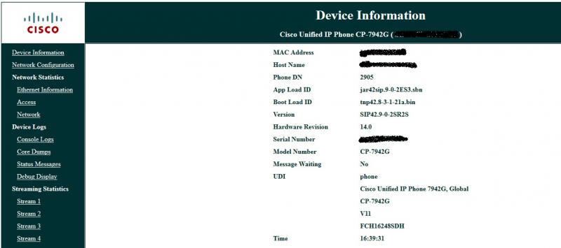 Телефон Cisco Ip Phone 7942 Инструкция